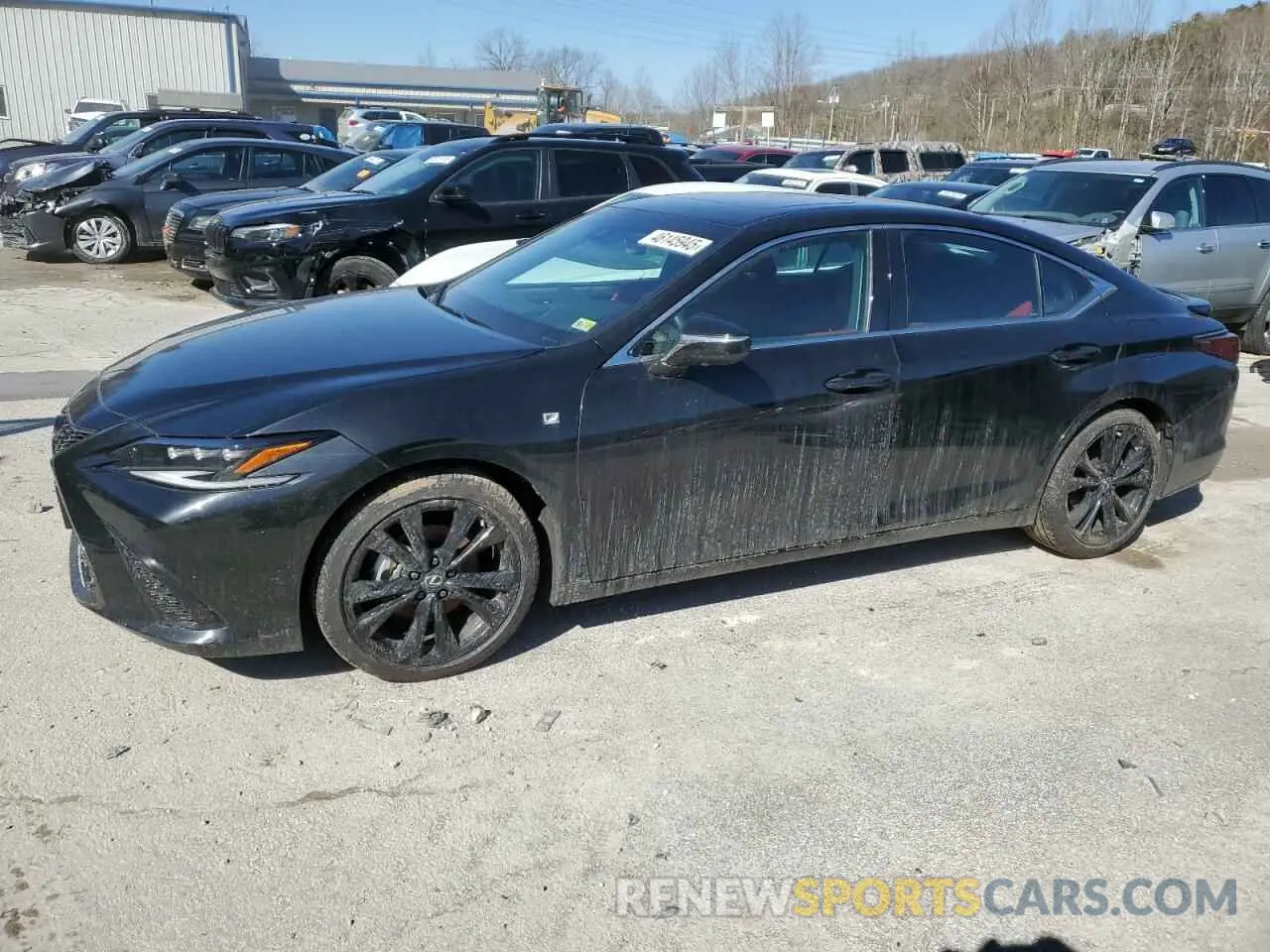 1 Photograph of a damaged car 58AJZ1B18RU163673 LEXUS ES 350 F S 2024