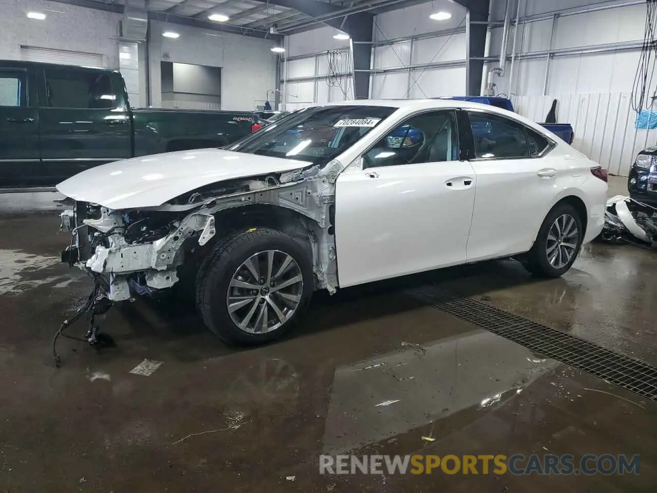 1 Photograph of a damaged car 58AC11D14MU007040 LEXUS ES250 2021