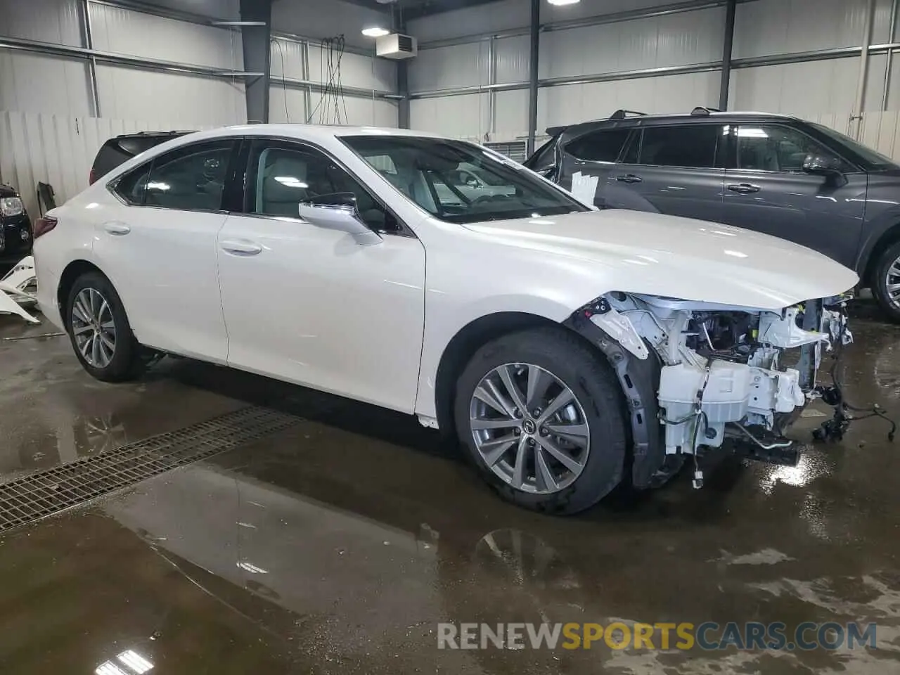 4 Photograph of a damaged car 58AC11D14MU007040 LEXUS ES250 2021