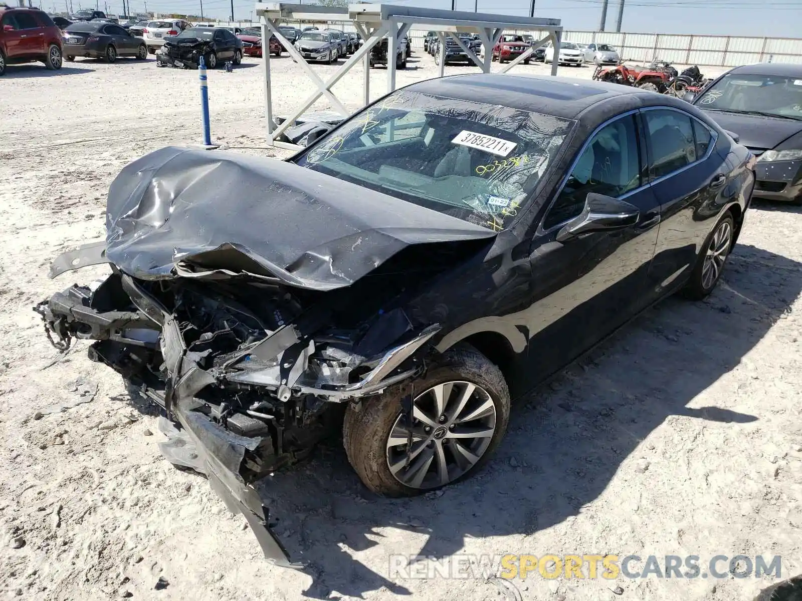 2 Photograph of a damaged car 58AD11D12MU003282 LEXUS ES250 2021