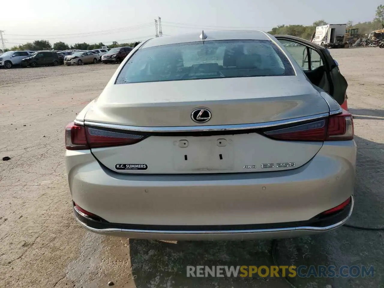 6 Photograph of a damaged car 58AD11D12MU003377 LEXUS ES250 2021