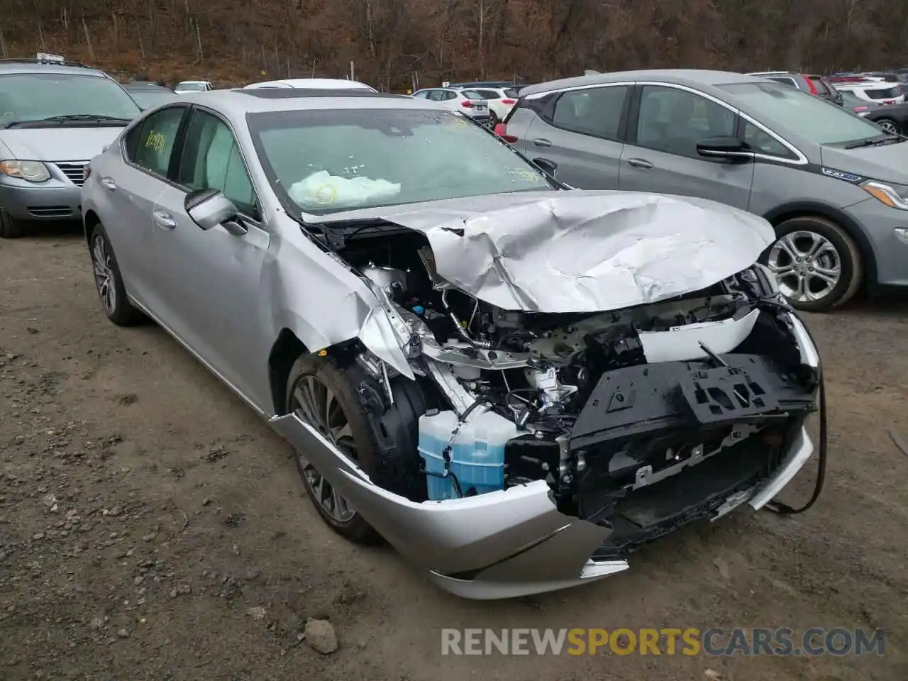 1 Photograph of a damaged car 58AD11D12MU004058 LEXUS ES250 2021