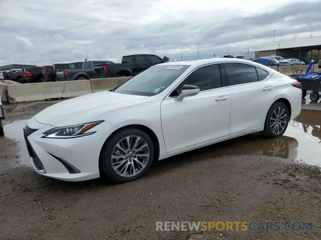 1 Photograph of a damaged car 58AD11D13MU001458 LEXUS ES250 2021