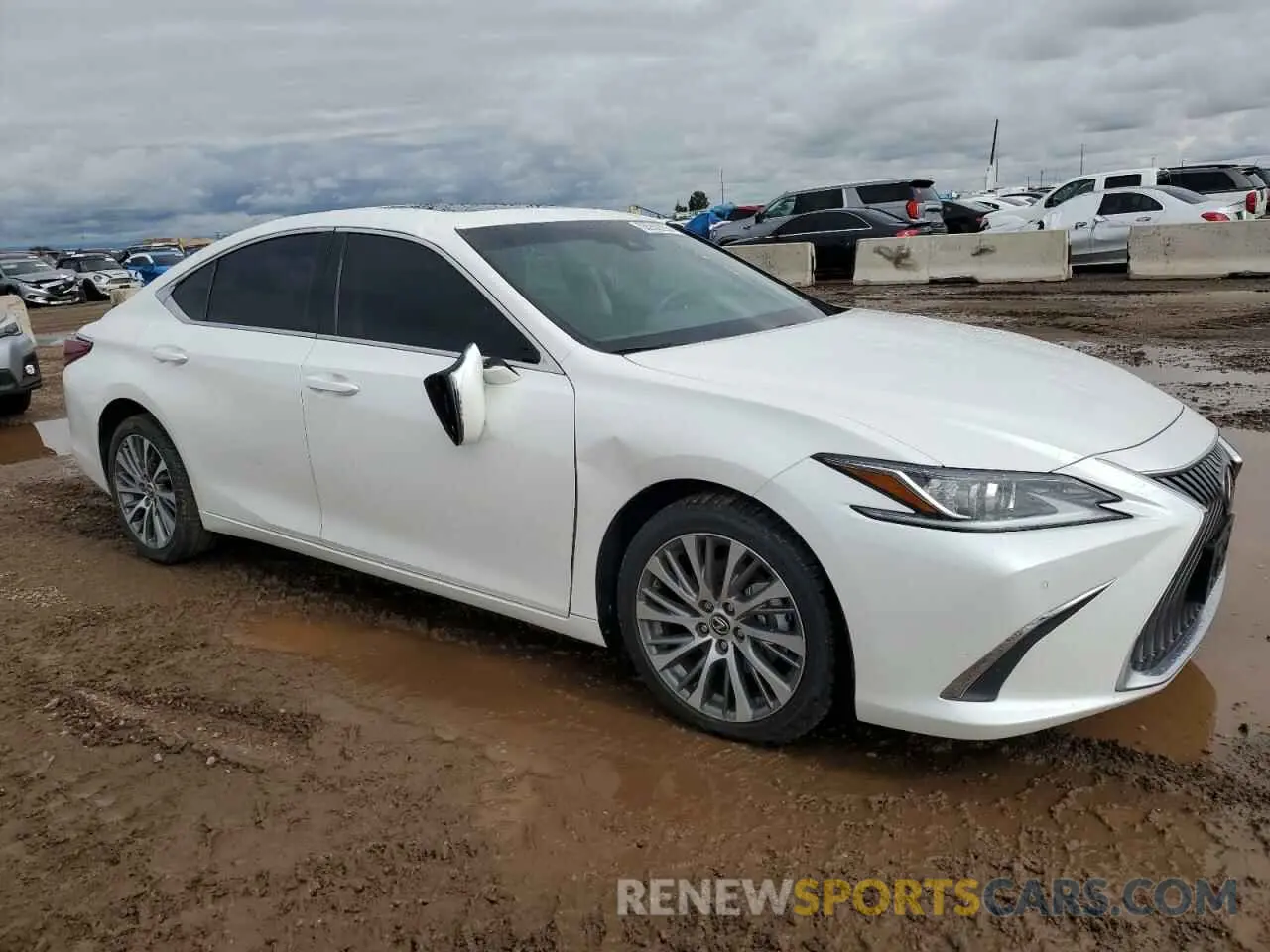 4 Photograph of a damaged car 58AD11D13MU001458 LEXUS ES250 2021