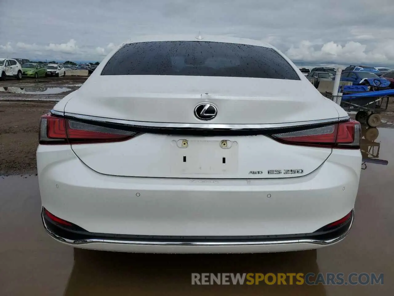 6 Photograph of a damaged car 58AD11D13MU001458 LEXUS ES250 2021