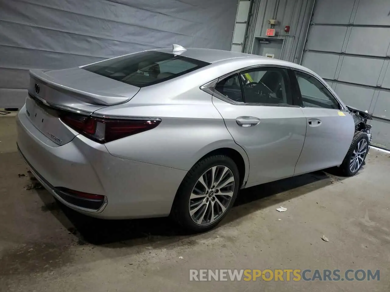 3 Photograph of a damaged car 58AD11D13MU005655 LEXUS ES250 2021