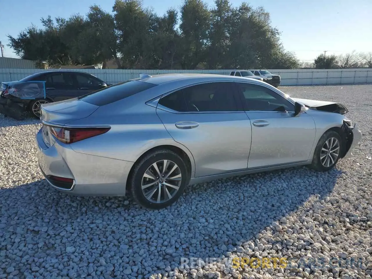 3 Photograph of a damaged car 58AD11D14MU002358 LEXUS ES250 2021