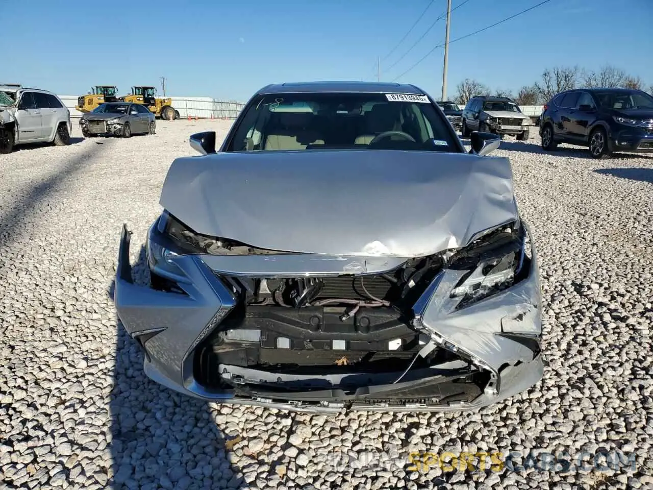 5 Photograph of a damaged car 58AD11D14MU002358 LEXUS ES250 2021