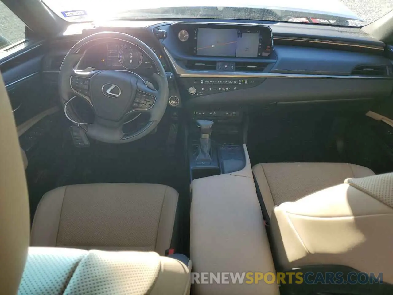 8 Photograph of a damaged car 58AD11D14MU002358 LEXUS ES250 2021