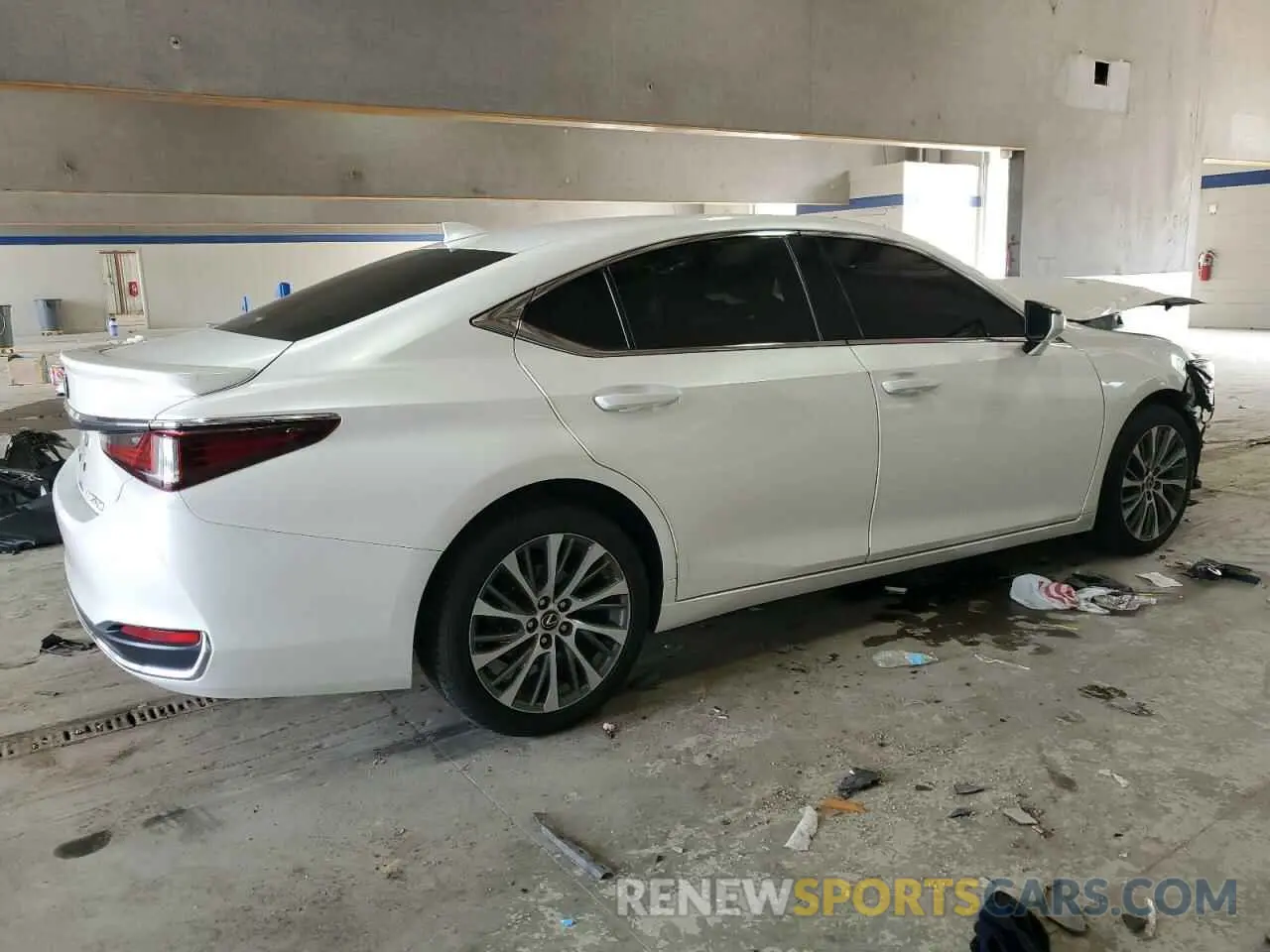 3 Photograph of a damaged car 58AD11D14MU003218 LEXUS ES250 2021