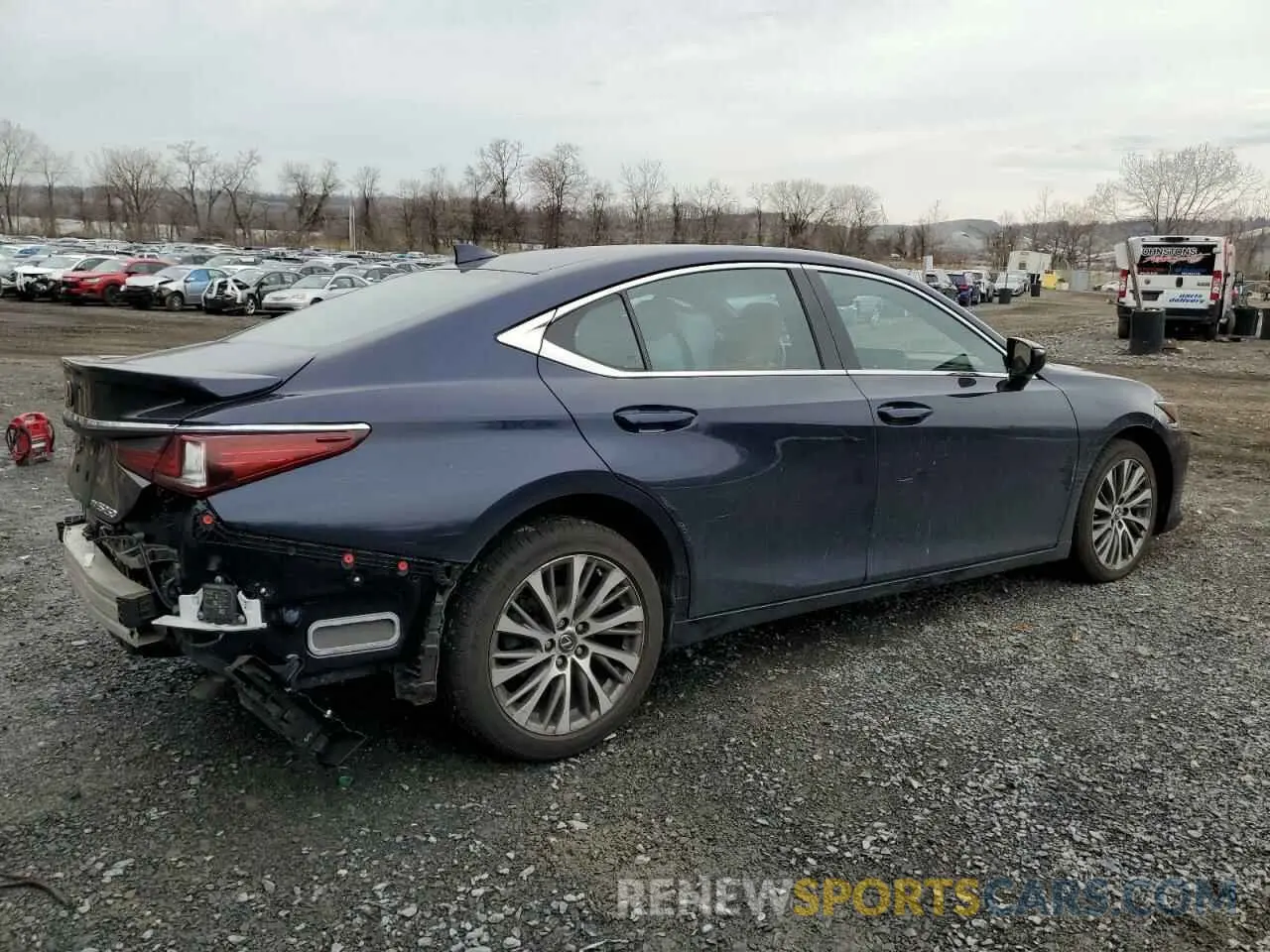 3 Photograph of a damaged car 58AD11D14MU003669 LEXUS ES250 2021