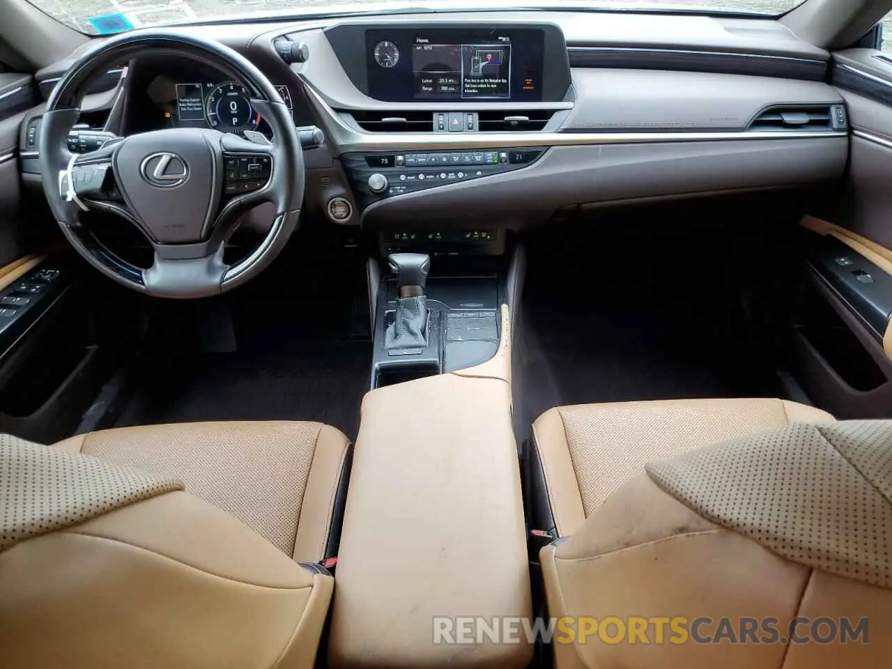 8 Photograph of a damaged car 58AD11D14MU003669 LEXUS ES250 2021