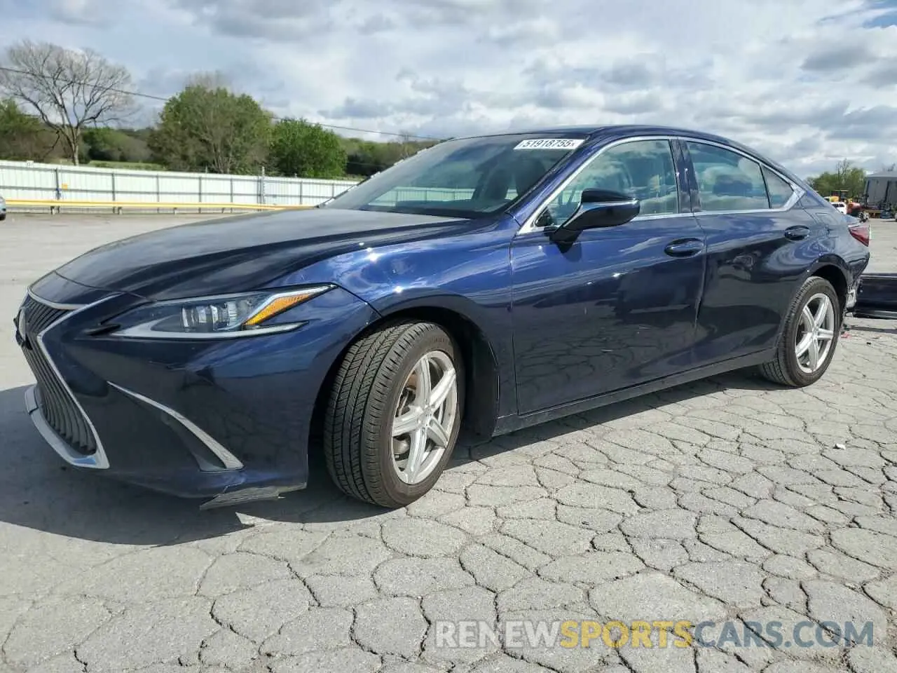 1 Photograph of a damaged car 58AD11D17MU001818 LEXUS ES250 2021