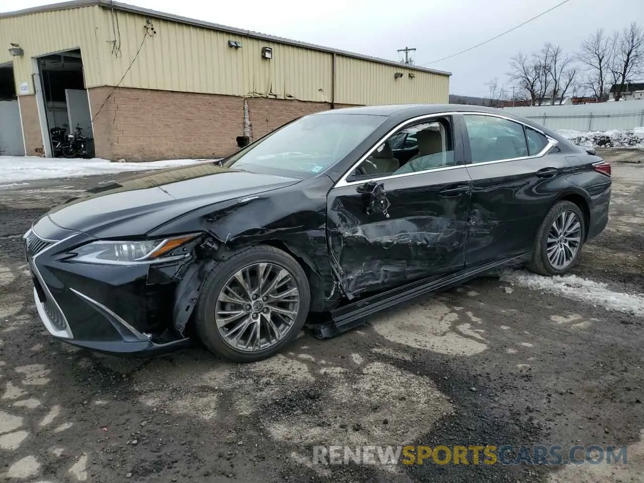 1 Photograph of a damaged car 58AD11D17MU002161 LEXUS ES250 2021