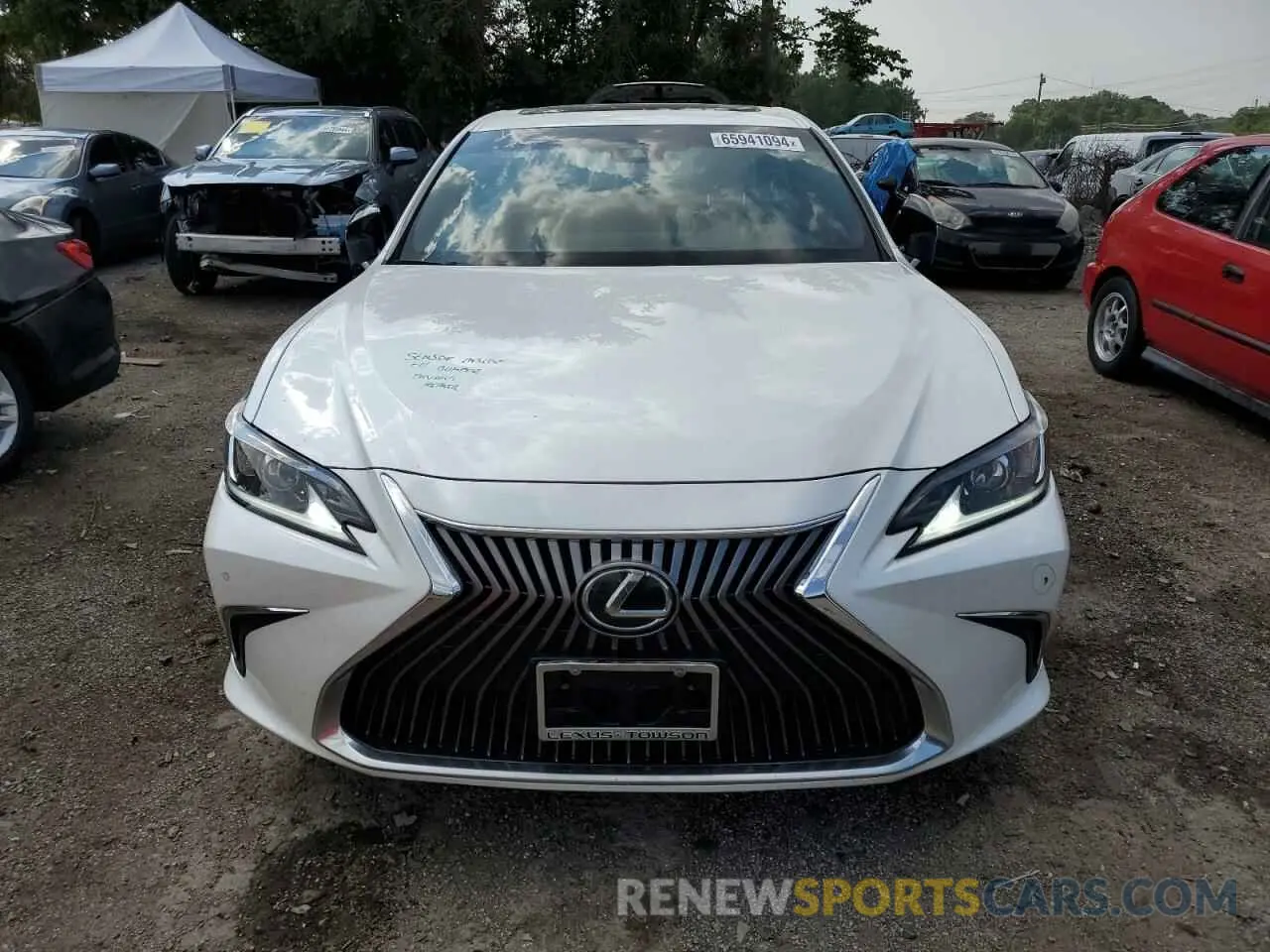 5 Photograph of a damaged car 58AD11D17MU006680 LEXUS ES250 2021