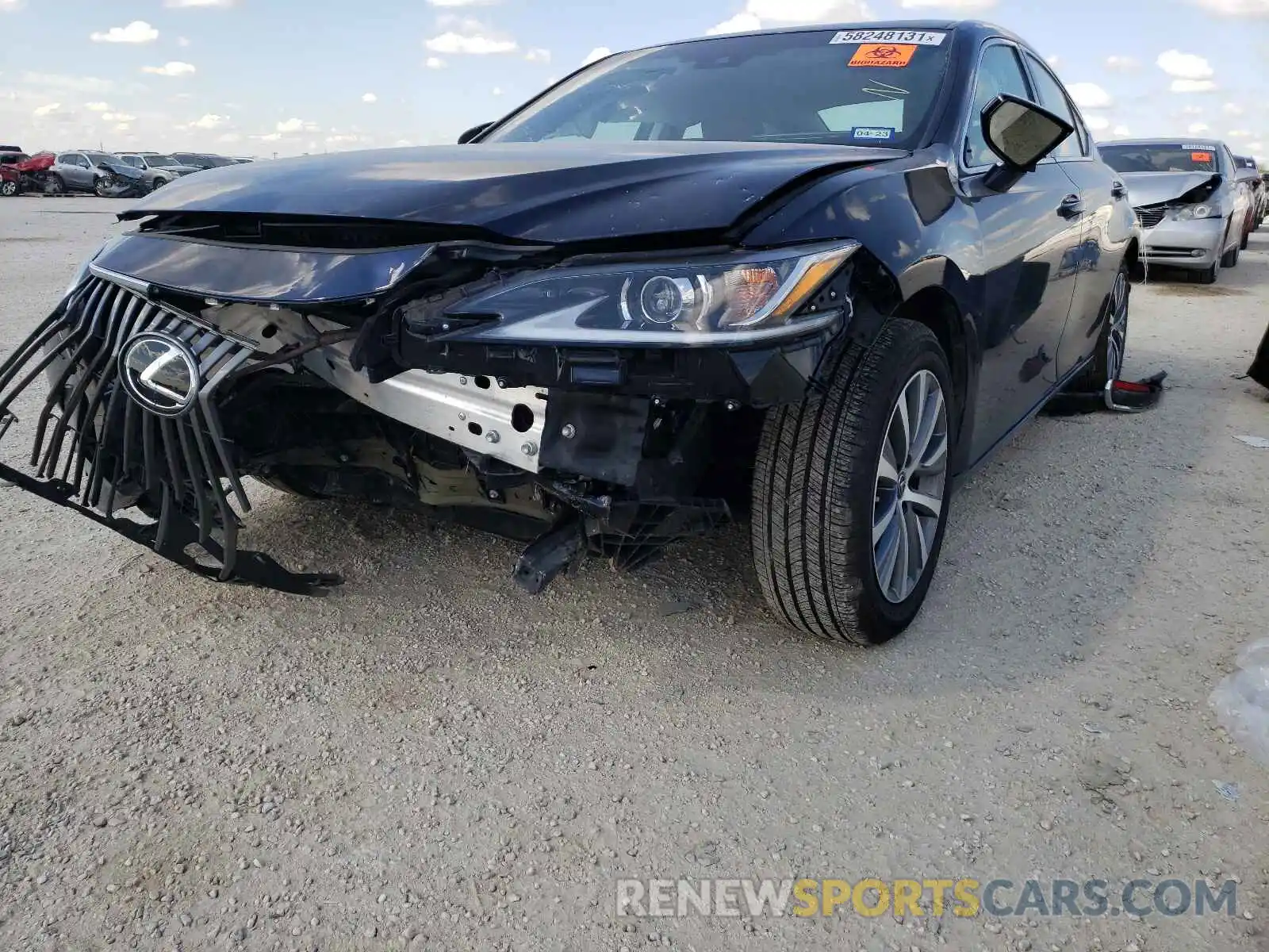 9 Photograph of a damaged car 58AD11D18MU003691 LEXUS ES250 2021