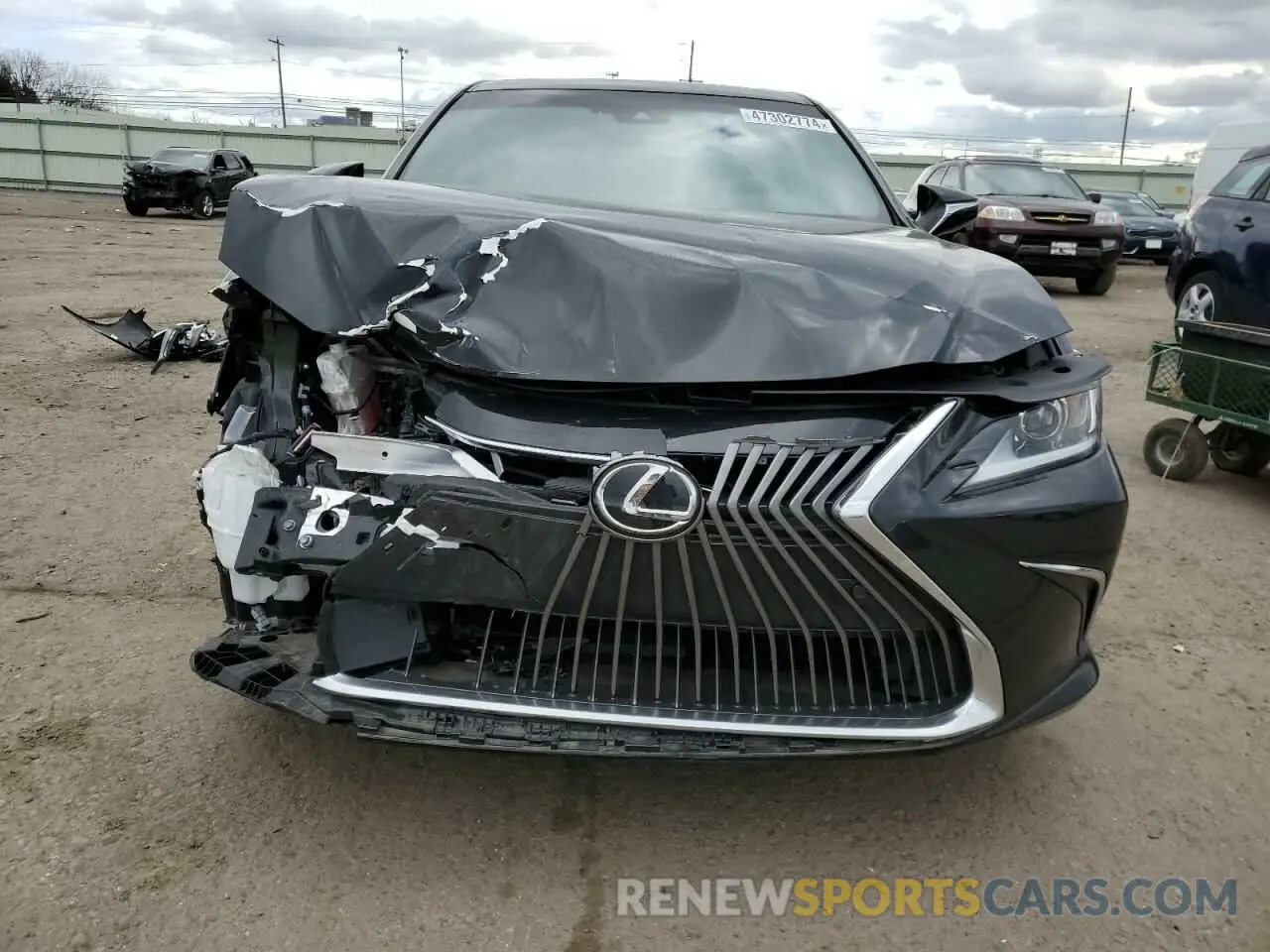 5 Photograph of a damaged car 58AD11D18MU007238 LEXUS ES250 2021