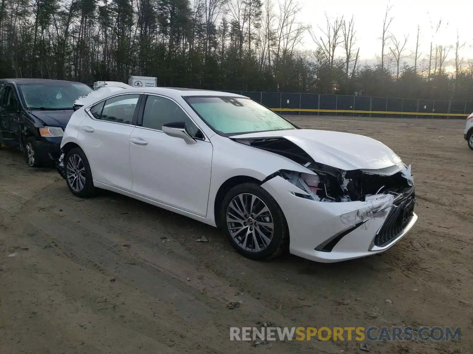 1 Photograph of a damaged car 58AD11D19MU002050 LEXUS ES250 2021