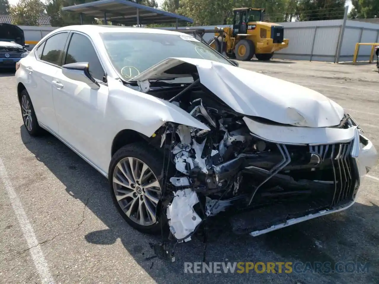 1 Photograph of a damaged car 58AD11D19MU003098 LEXUS ES250 2021