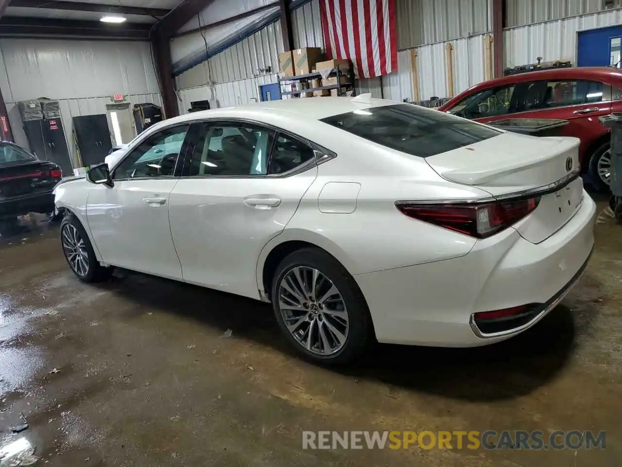 2 Photograph of a damaged car 58AD11D1XMU005295 LEXUS ES250 2021