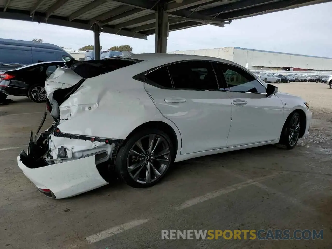 3 Photograph of a damaged car 58AG11D13MU005149 LEXUS ES250 2021