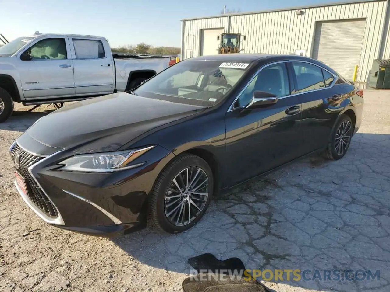1 Photograph of a damaged car 58AD11D12NU009293 LEXUS ES250 2022
