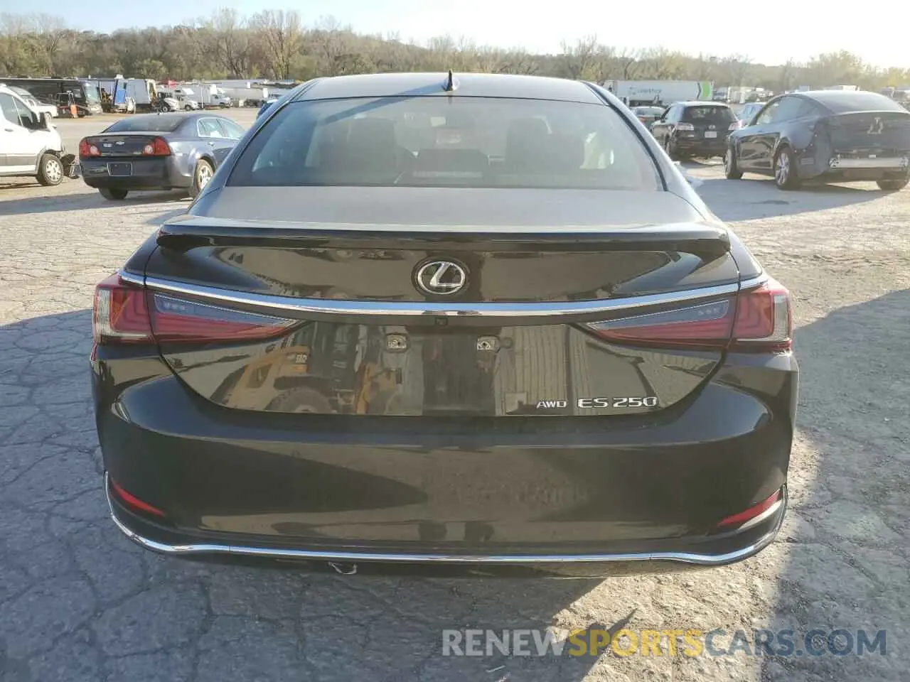 6 Photograph of a damaged car 58AD11D12NU009293 LEXUS ES250 2022