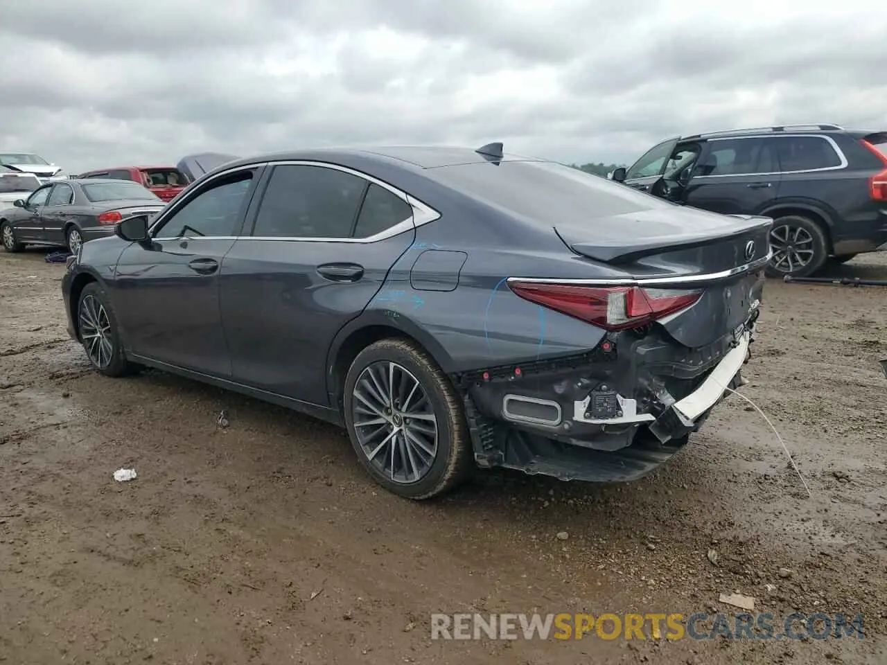 2 Photograph of a damaged car 58AD11D13NU009089 LEXUS ES250 2022