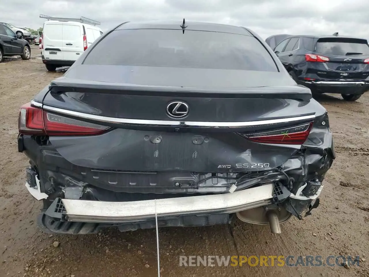 6 Photograph of a damaged car 58AD11D13NU009089 LEXUS ES250 2022