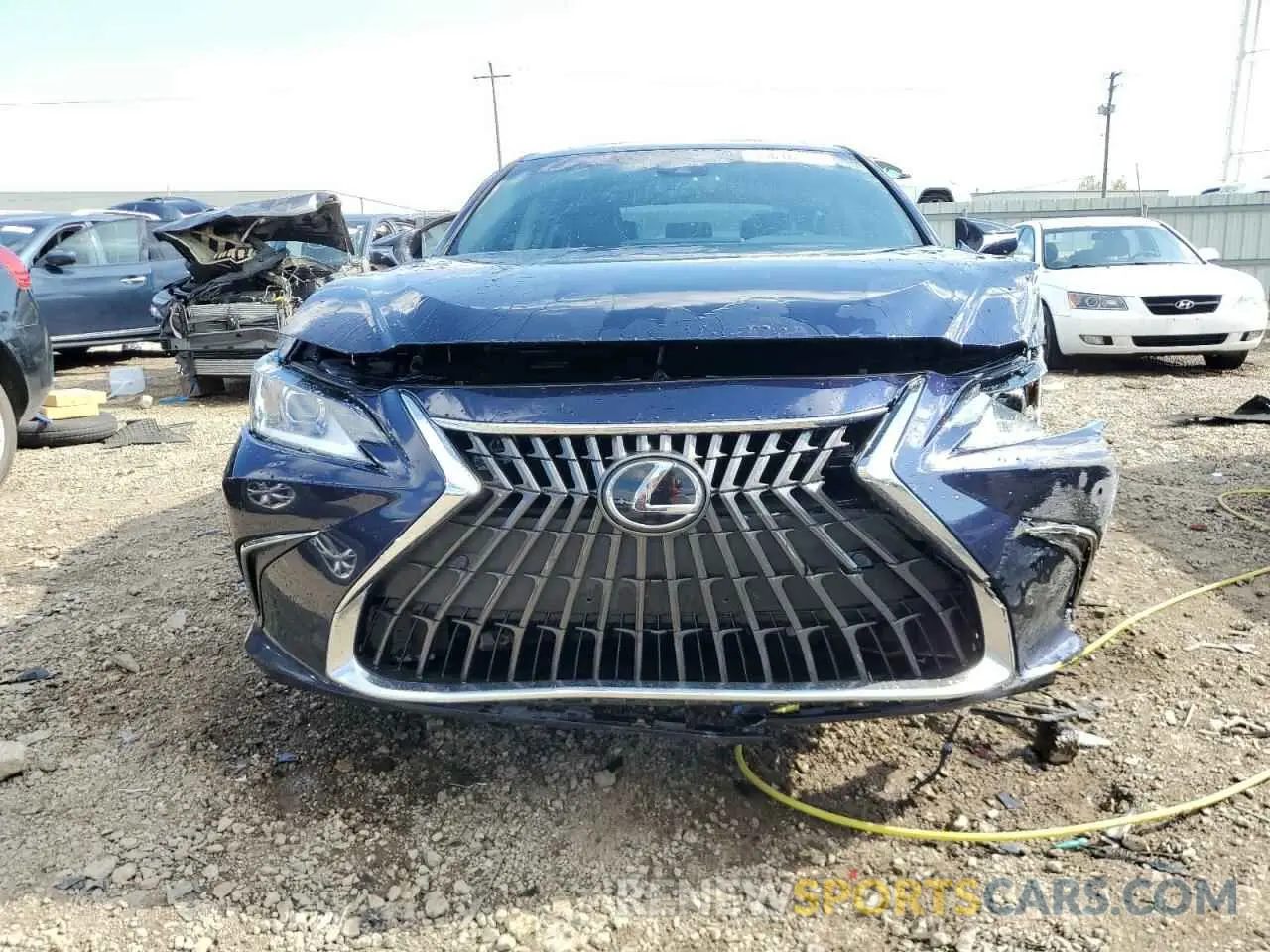 5 Photograph of a damaged car 58AD11D16NU008728 LEXUS ES250 2022