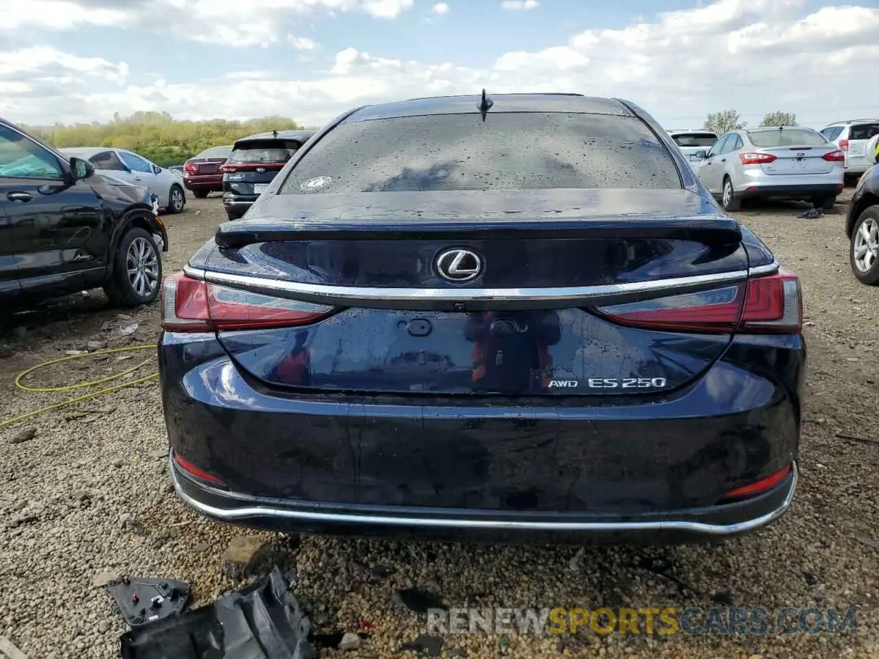 6 Photograph of a damaged car 58AD11D16NU008728 LEXUS ES250 2022