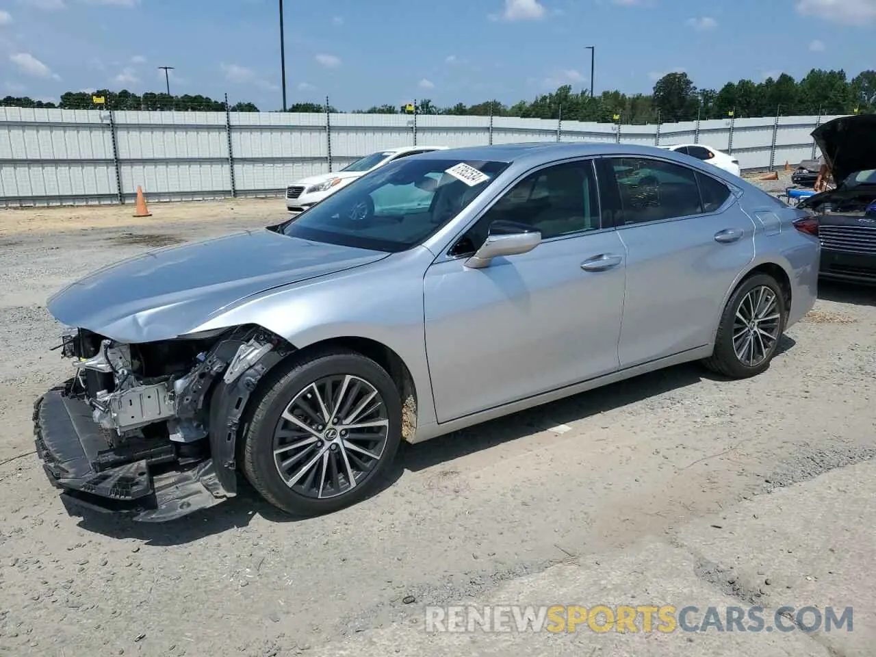 1 Photograph of a damaged car 58AD11D17NU009953 LEXUS ES250 2022