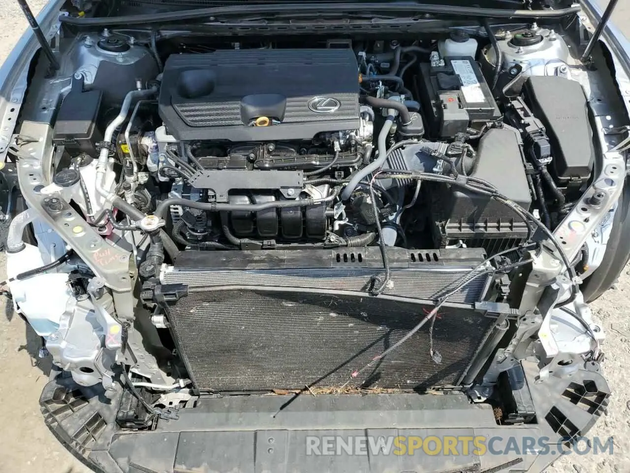 11 Photograph of a damaged car 58AD11D17NU009953 LEXUS ES250 2022