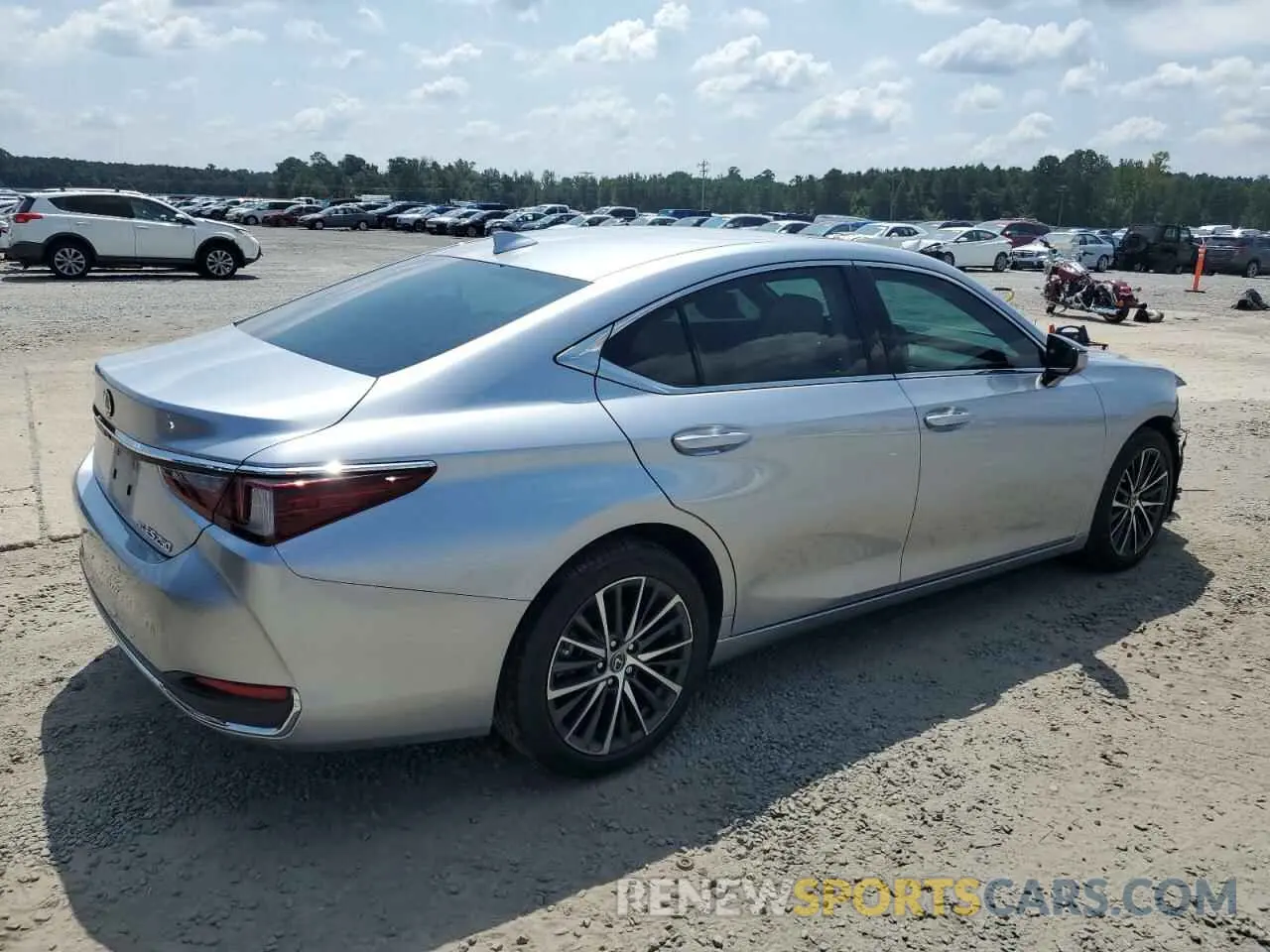 3 Photograph of a damaged car 58AD11D17NU009953 LEXUS ES250 2022