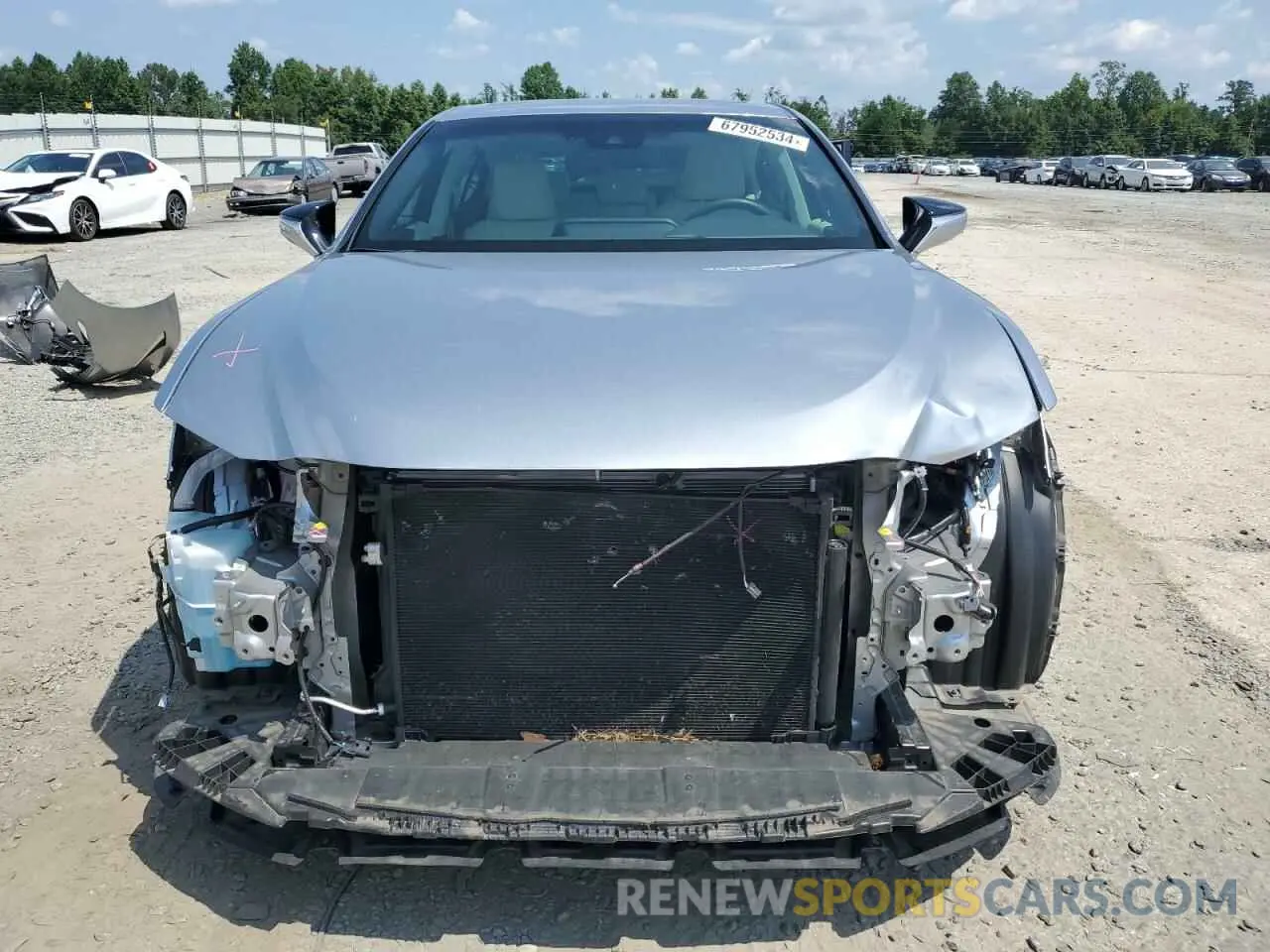 5 Photograph of a damaged car 58AD11D17NU009953 LEXUS ES250 2022