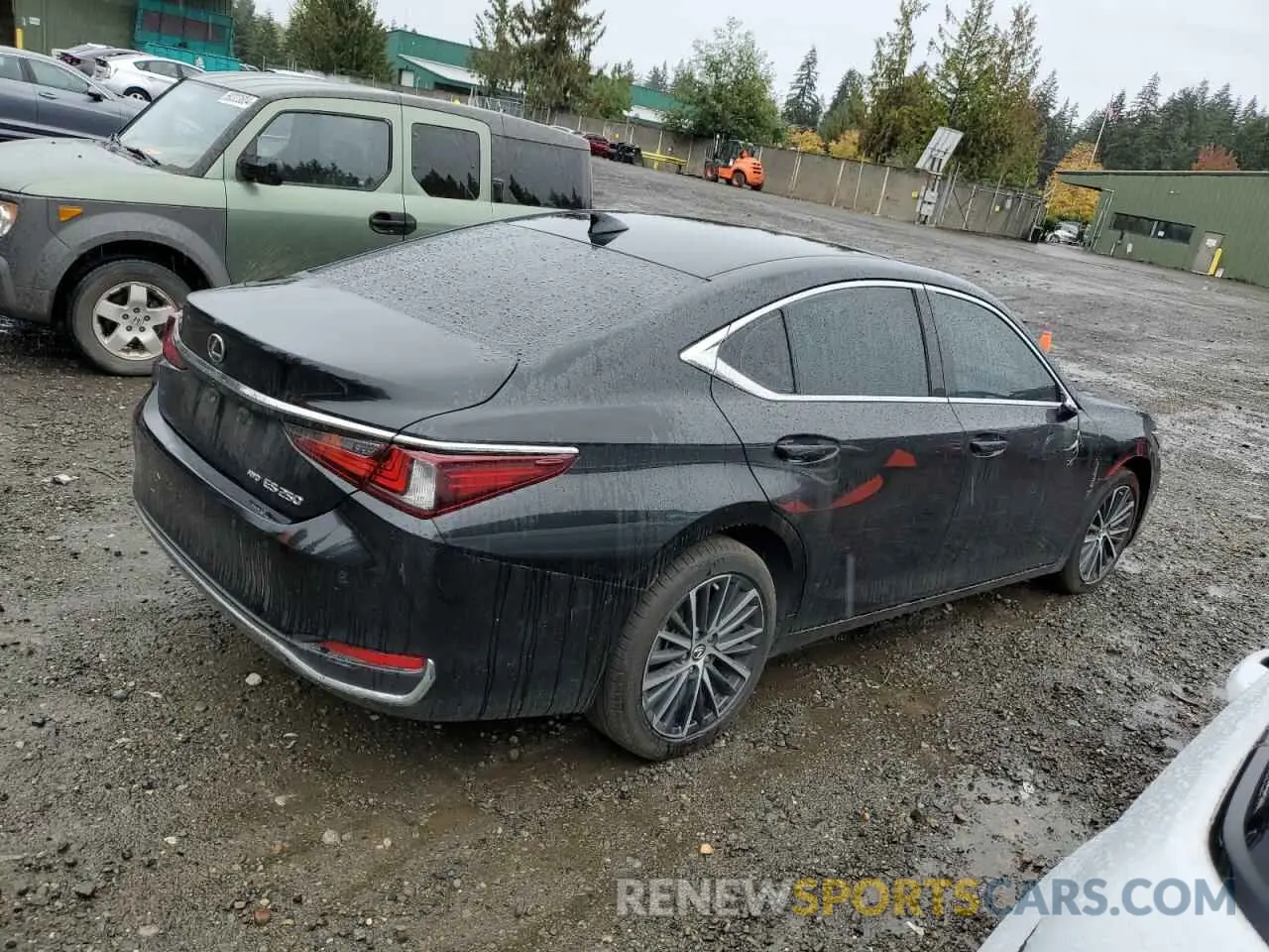 3 Photograph of a damaged car 58AD11D18PU010967 LEXUS ES250 2023