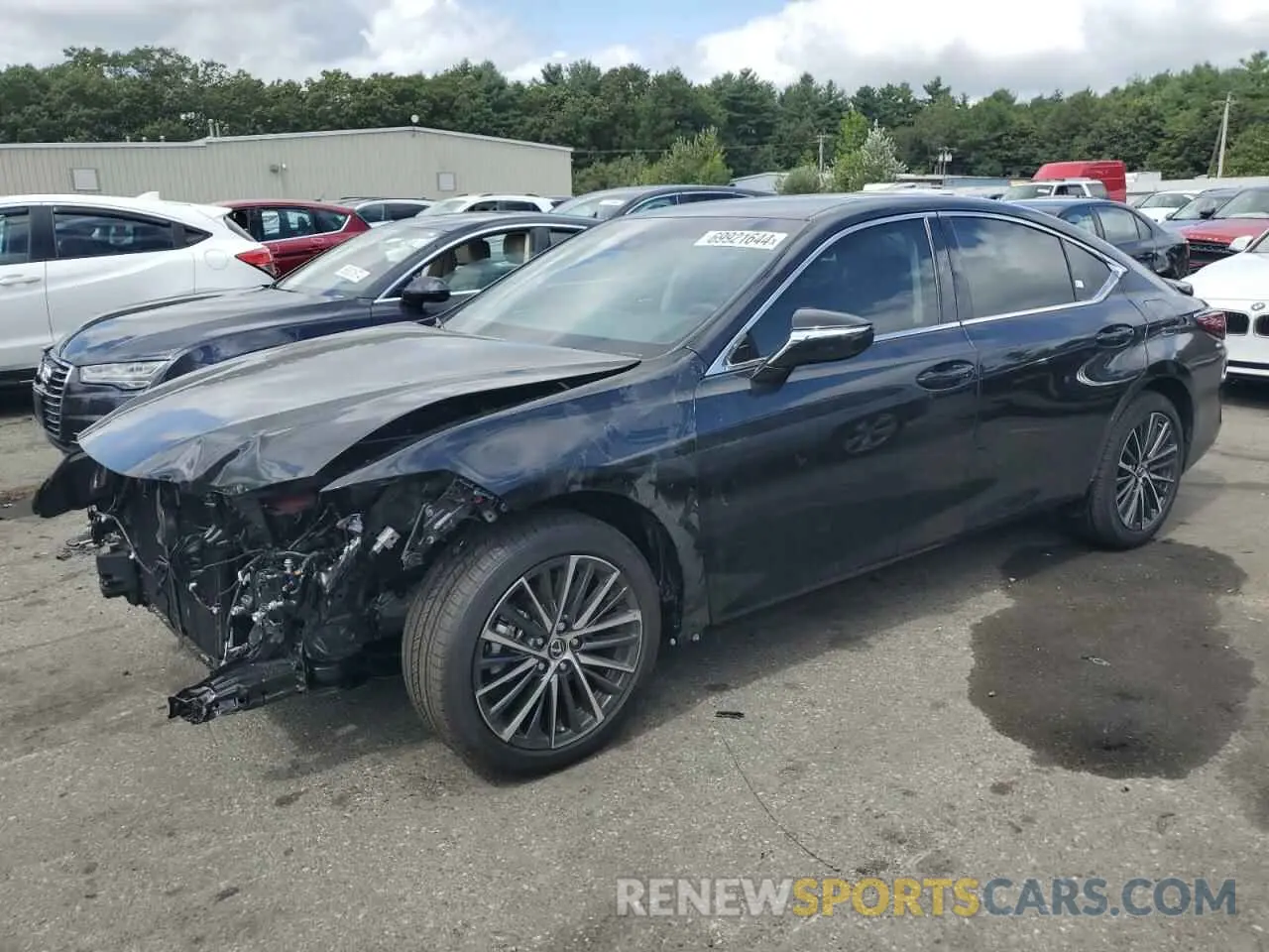 1 Photograph of a damaged car 58AD11D10RU013476 LEXUS ES250 2024