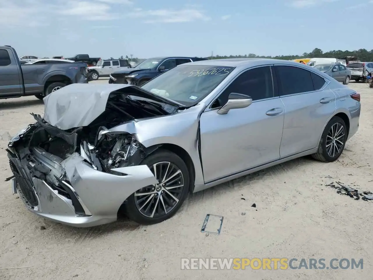 1 Photograph of a damaged car 58AD11D1XRU013033 LEXUS ES250 2024