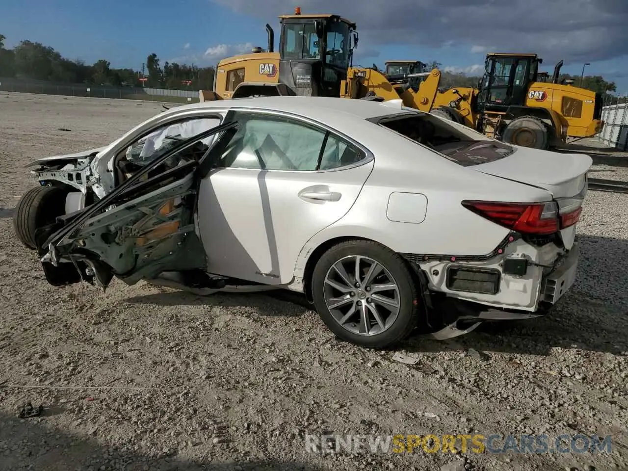 2 Photograph of a damaged car JTHBW1GG1J2194431 LEXUS ES300 2018