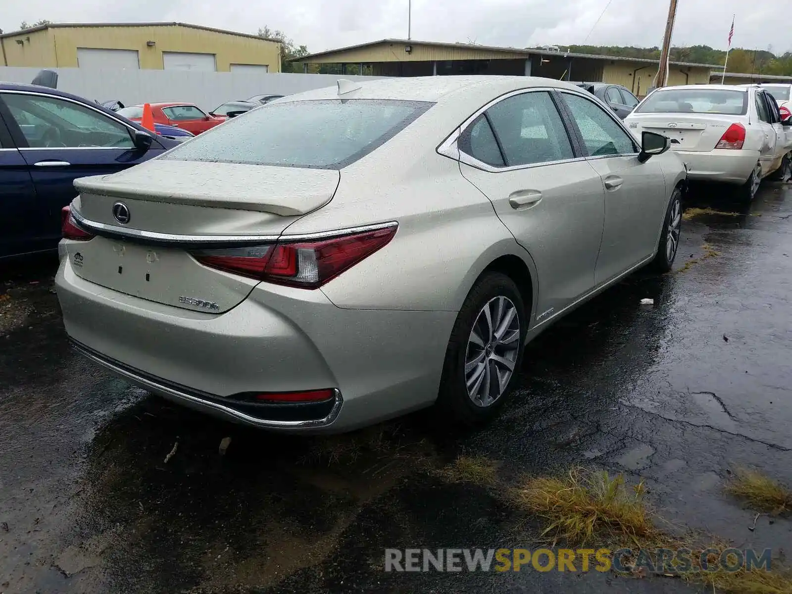 4 Photograph of a damaged car 58AB21B12KU001469 LEXUS ES300 2019