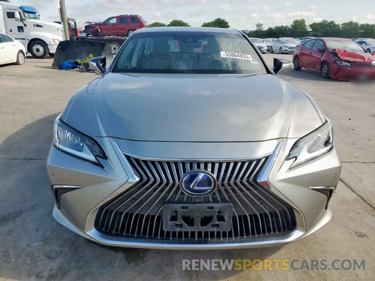 5 Photograph of a damaged car 58AB21B12KU003920 LEXUS ES300 2019