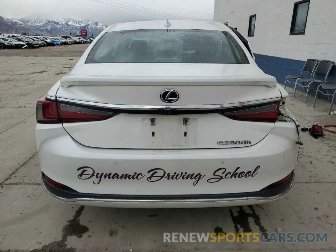 6 Photograph of a damaged car 58AB21B12KU004016 LEXUS ES300 2019