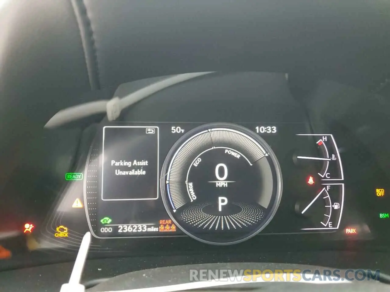 9 Photograph of a damaged car 58AB21B12KU004016 LEXUS ES300 2019