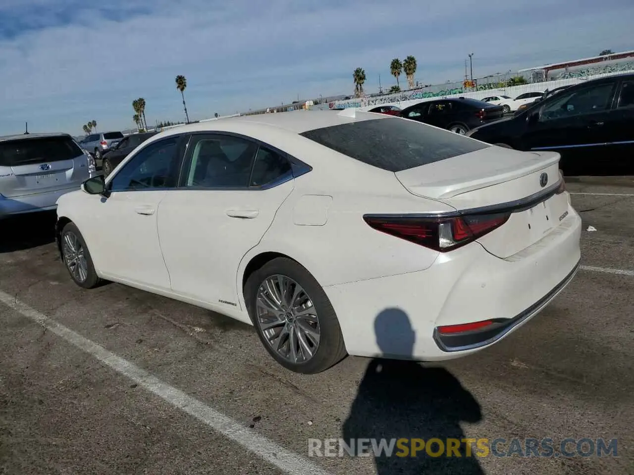 2 Photograph of a damaged car 58AB21B15KU001353 LEXUS ES300 2019