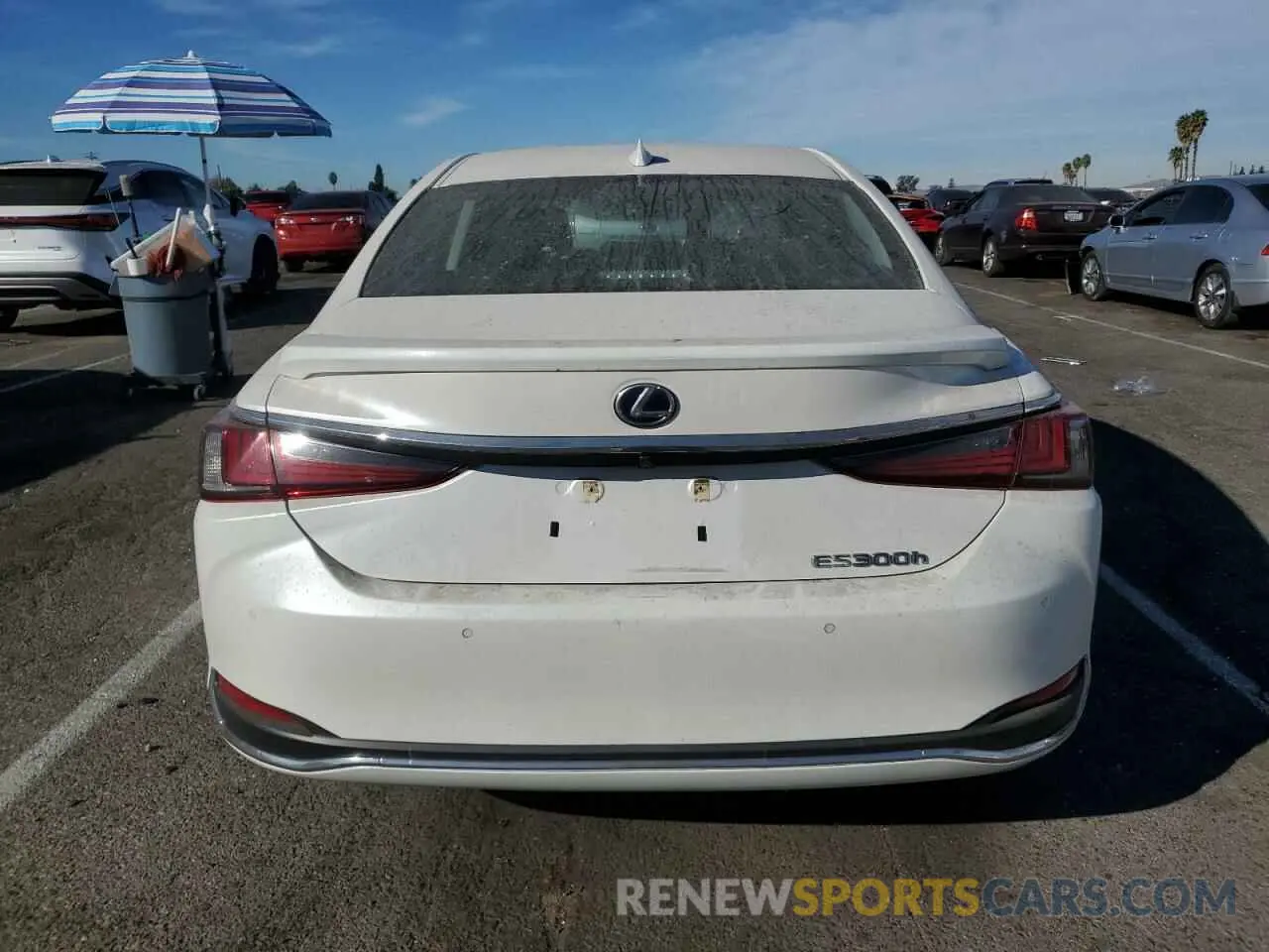 6 Photograph of a damaged car 58AB21B15KU001353 LEXUS ES300 2019