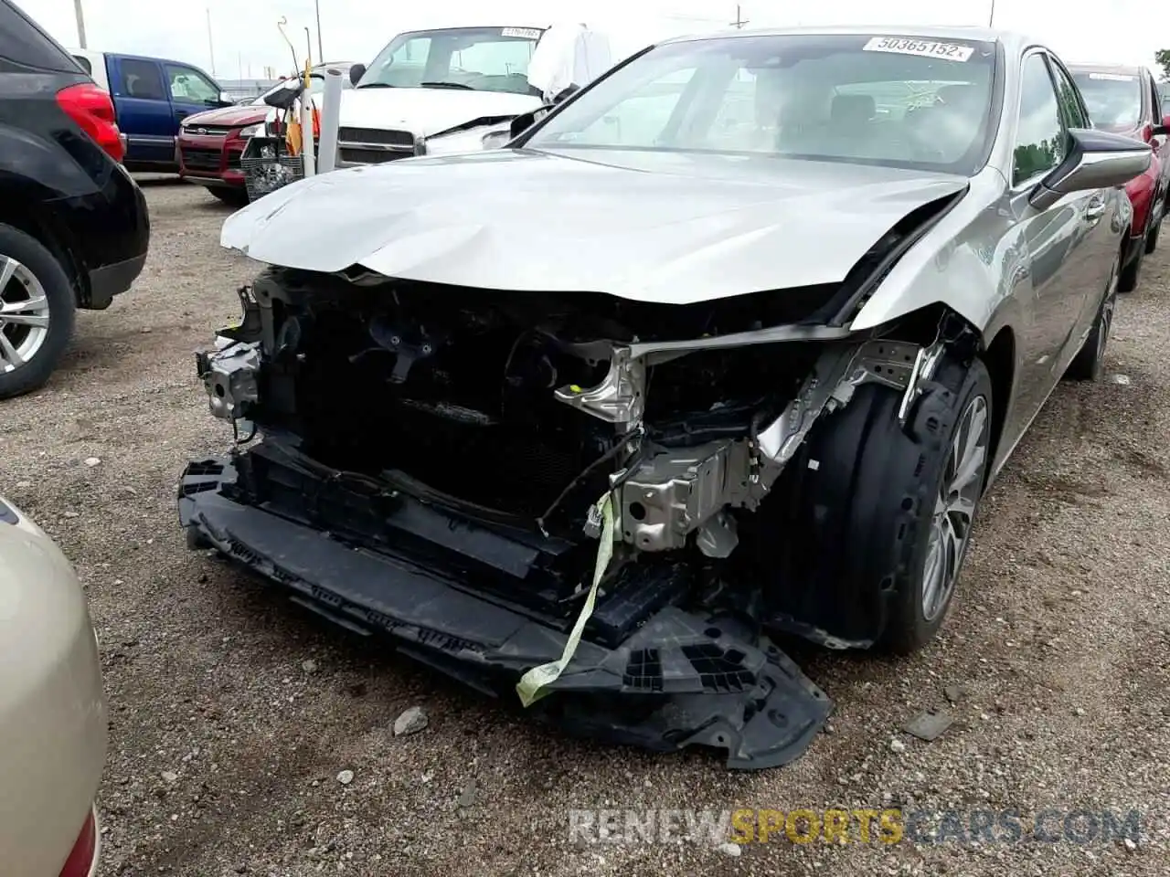 9 Photograph of a damaged car 58AB21B17KU003024 LEXUS ES300 2019