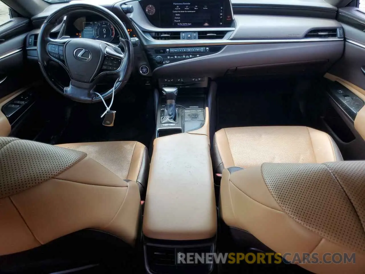 8 Photograph of a damaged car JTHB21B10K2001721 LEXUS ES300 2019