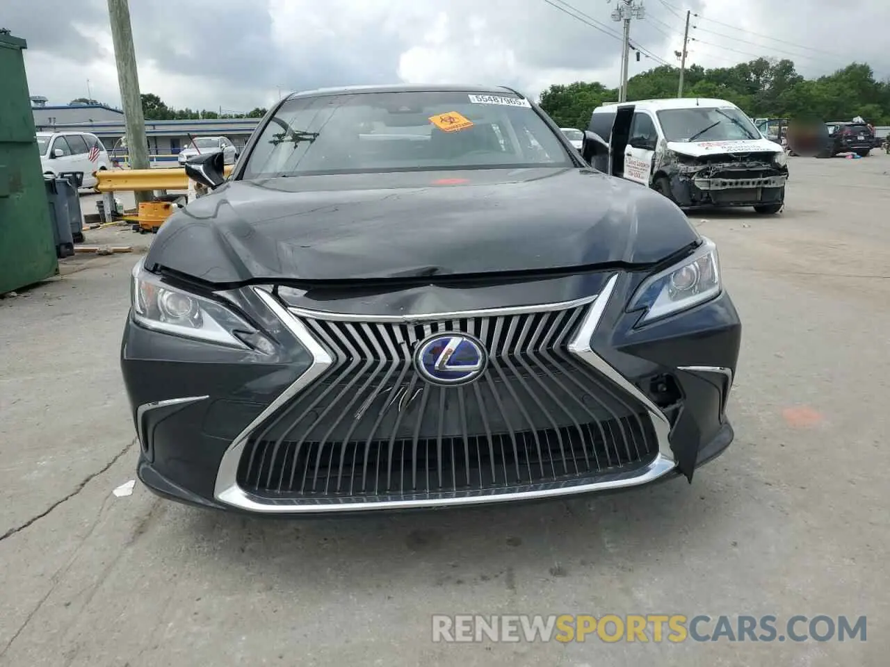 5 Photograph of a damaged car JTHB21B10K2038509 LEXUS ES300 2019