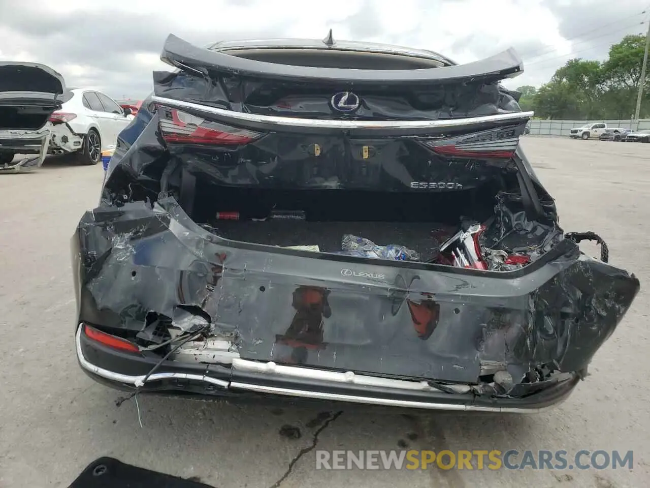 6 Photograph of a damaged car JTHB21B10K2038509 LEXUS ES300 2019