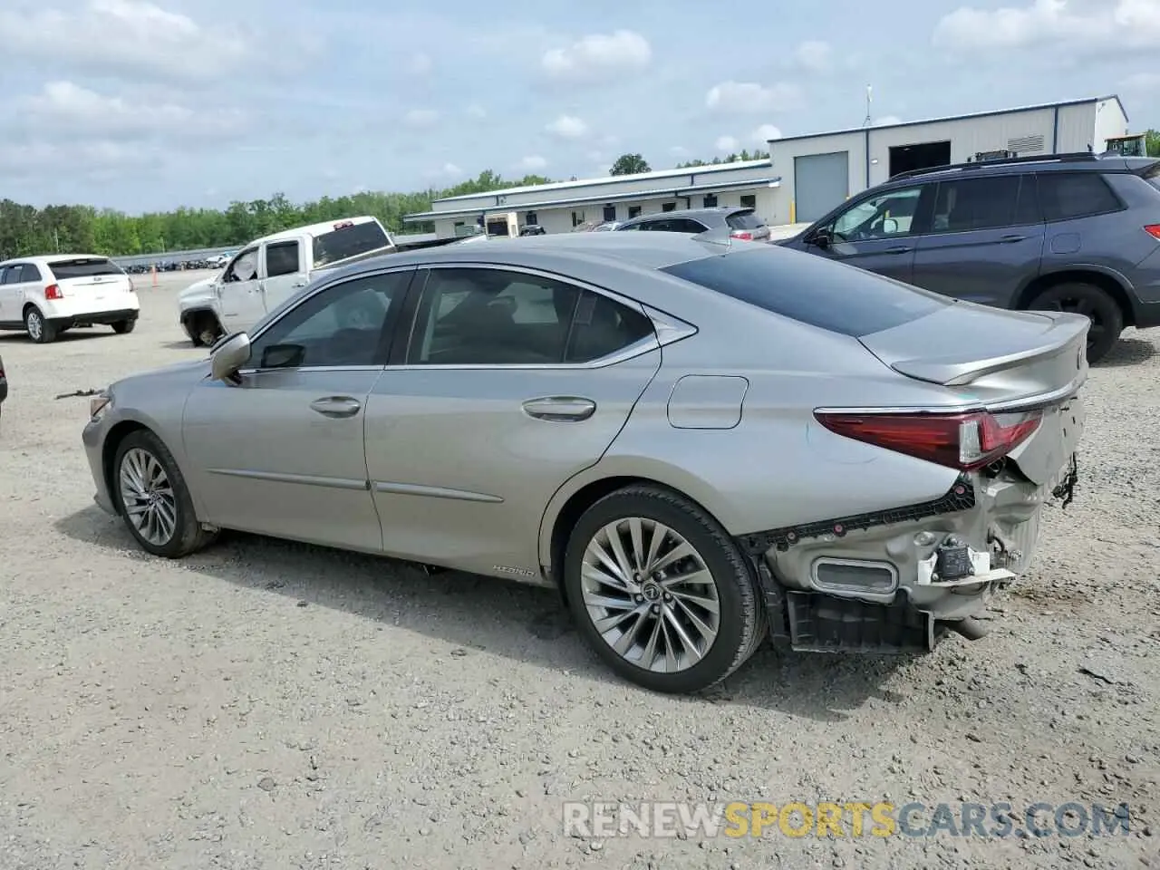 2 Photograph of a damaged car JTHB21B12K2006306 LEXUS ES300 2019